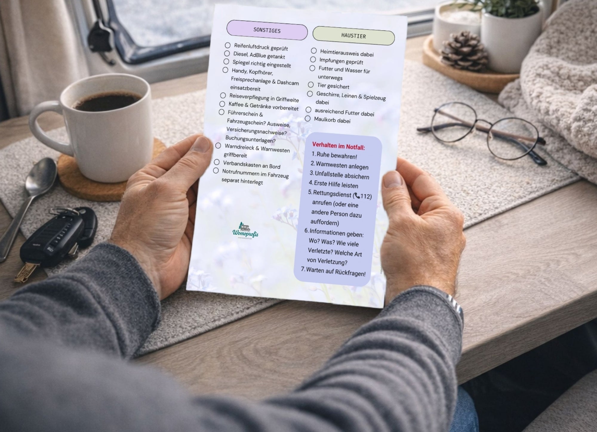 Check & Go - nichts vergessen, alles im Griff