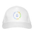Basic-Cap „LieblingsCap – Unterwegs zuhause“ – Nachhaltige Basecap für Camping, Reisen, Vanlife & Freizeit - Weiß
