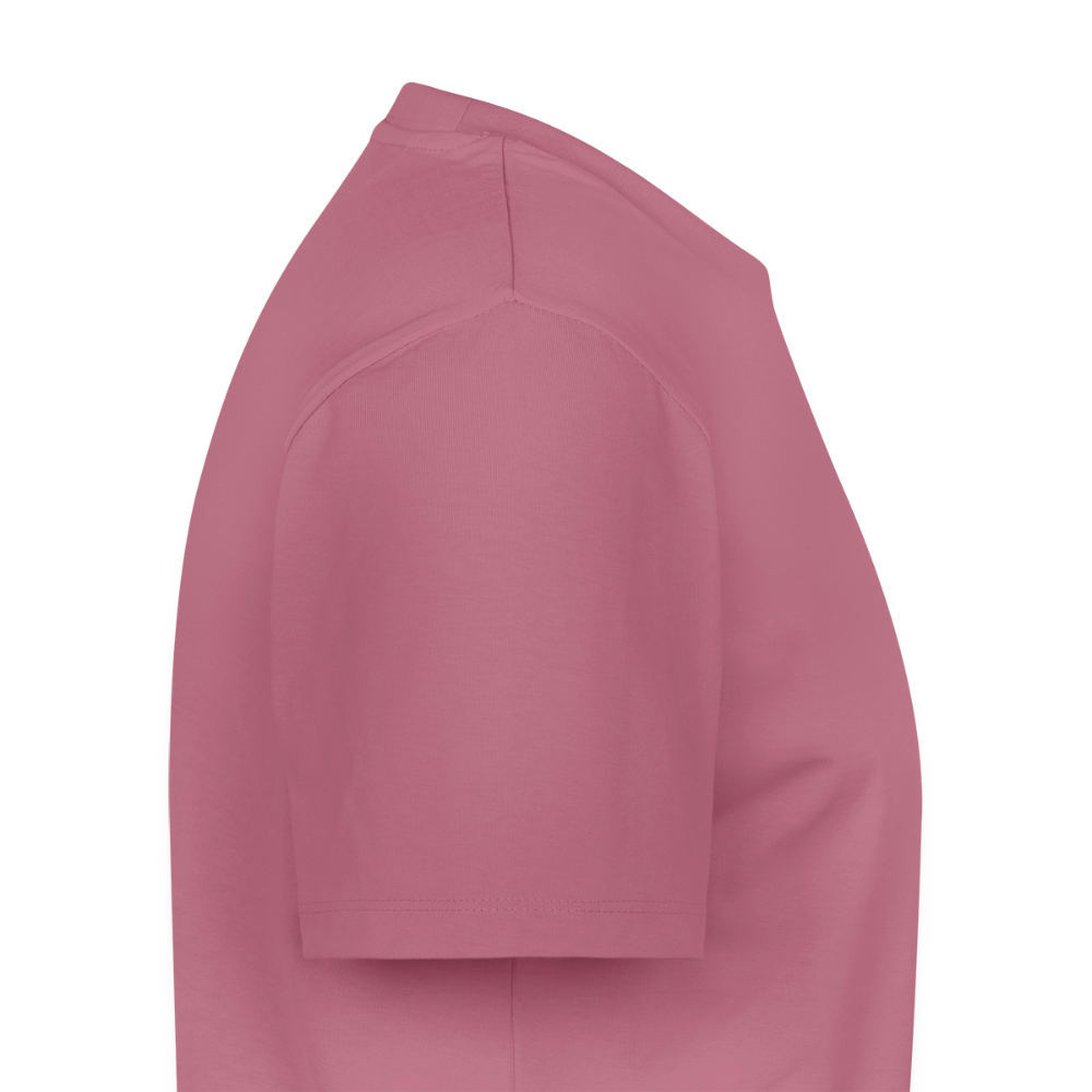 Herren Bio-T-Shirt Live Love Let Go – Camping, Reisen & Freizeit - Mauve
