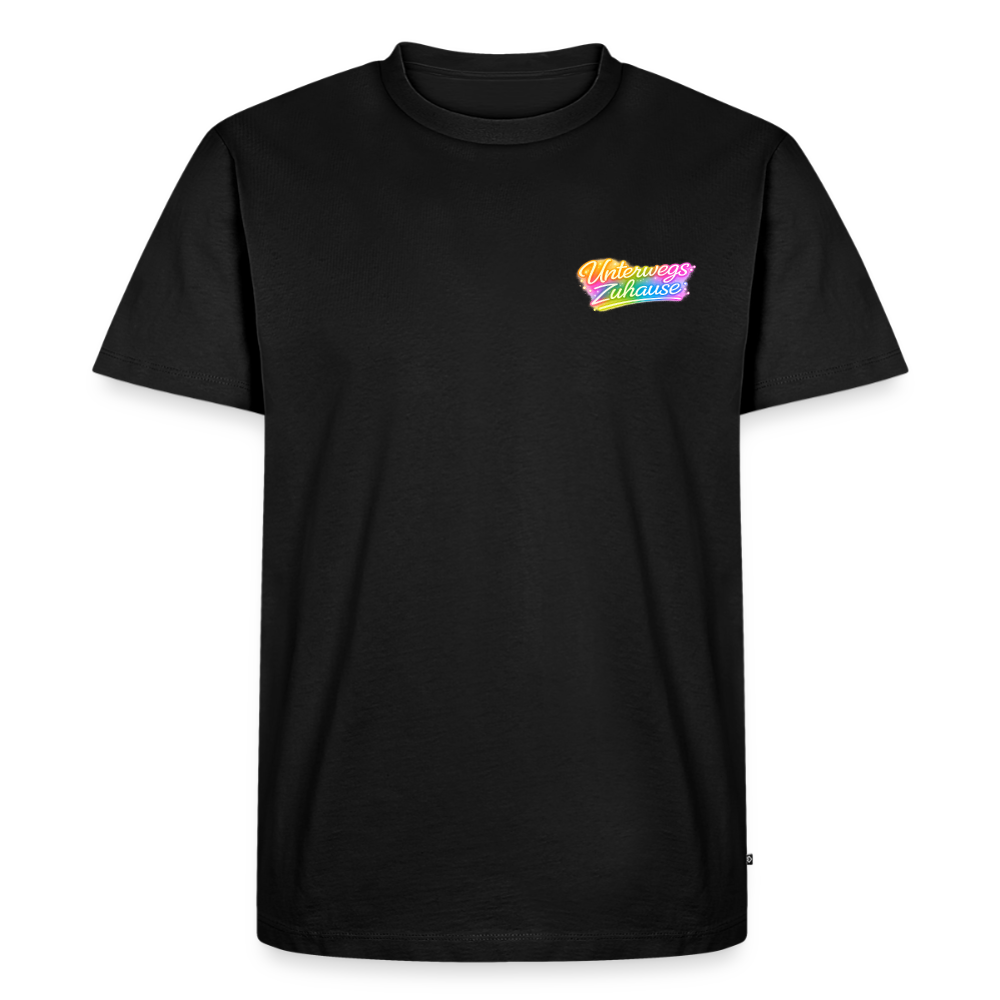 Herren Bio-T-Shirt If you cannot relax... – Wohnmobil, Camping & Vanlife - Schwarz