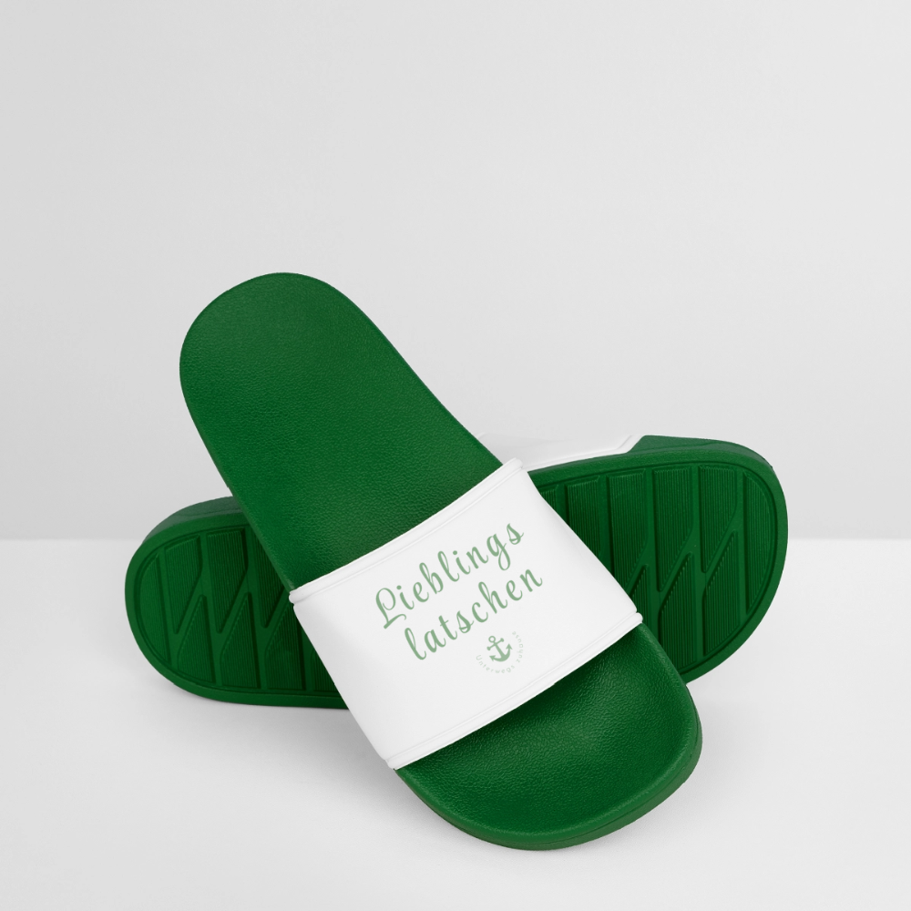 Lieblingslatschen – Pool-Slider-Leichtigkeit für jeden Schritt - dark green