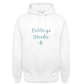 Unisex Hoodie Lieblingshoodie von Unterwegs zuhause – Freizeit & Reisen - Weiß
