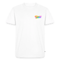 Herren Bio-T-Shirt „If you cannot Relax go Camping“ von Unterwegs zuhause – Camping Shirt, Vanlife Shirt, Wohnmobil Shirt für Reisen, Urlaub, Camper & Freizeit - Weiß