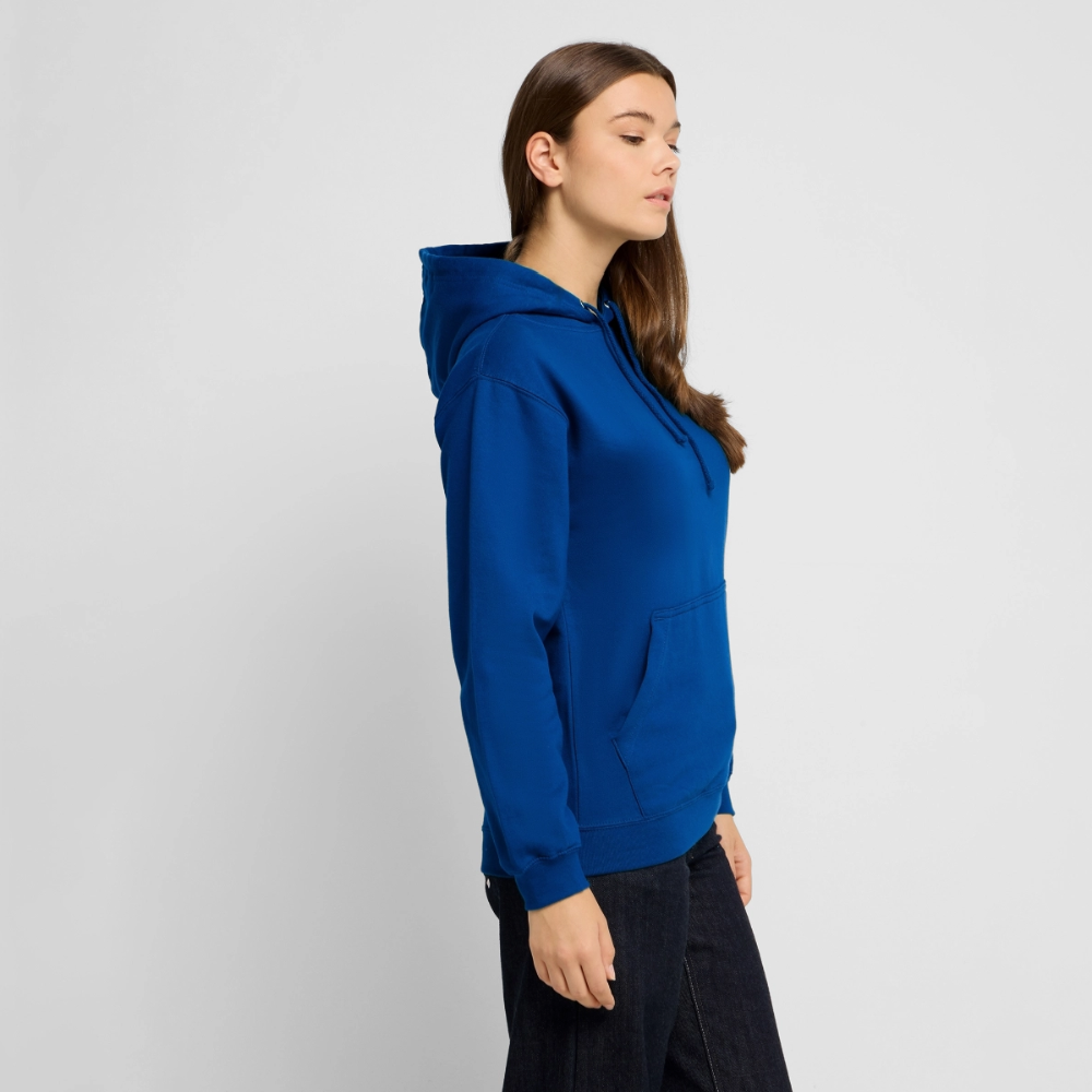 Unisex Hoodie „Life – Love – Let go“ – Wärme, die dich loslassen lässt - Royalblau
