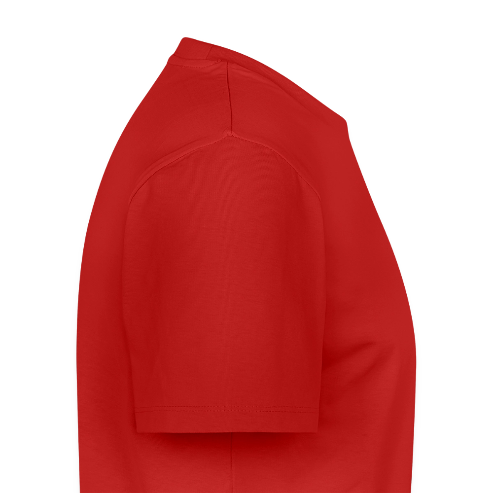 Herren Bio-T-Shirt Live Love Let Go – Camping, Reisen & Freizeit - Rot