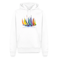 Männer Bio-Hoodie Unterwegs zuhause – Camping, Segeln & Reisen - Weiß