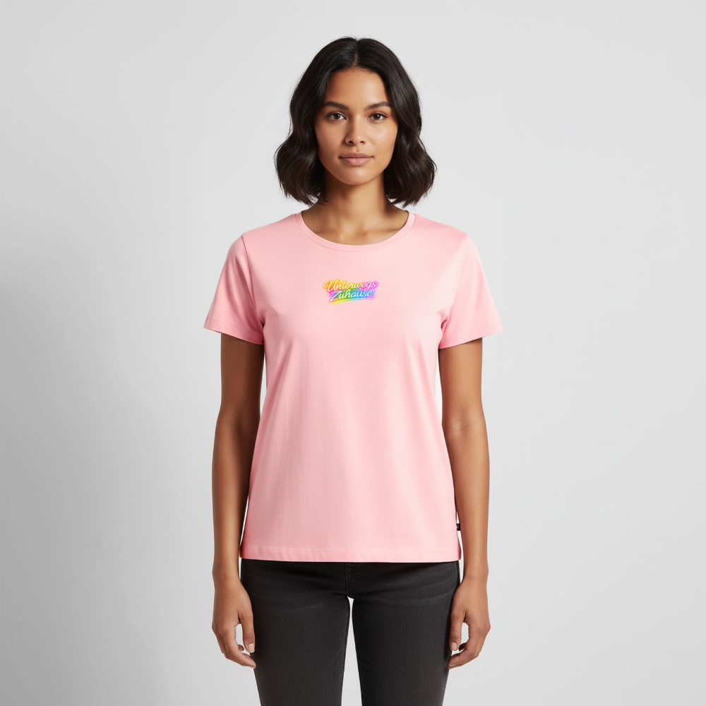 Frauen Bio-T-Shirt If you cannot relax... – Wohnmobil, Camping & Vanlife - Rosa