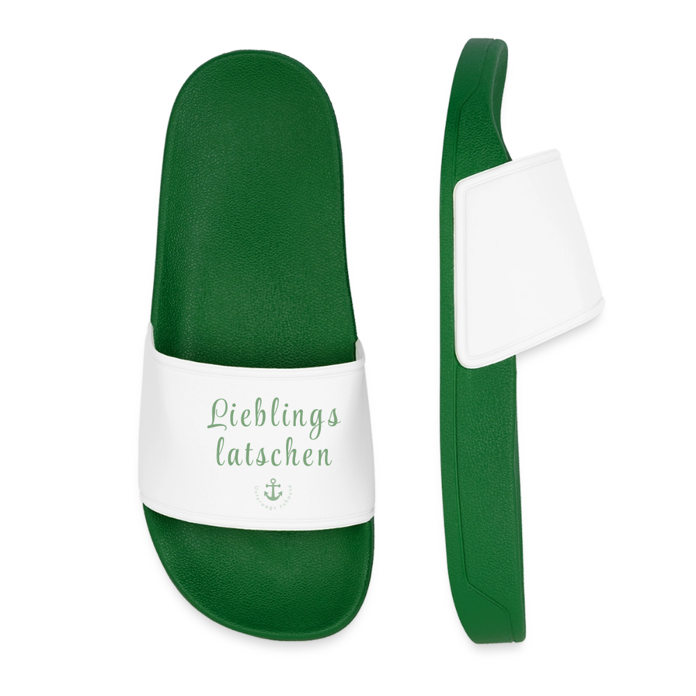 Lieblingslatschen – Pool-Slider-Leichtigkeit für jeden Schritt - dark green