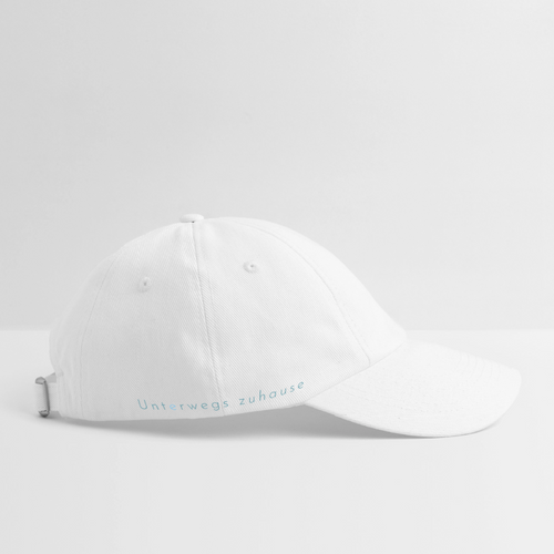 Basecap „Lieblingscappi“ von Unterwegs zuhause – Dein Gefühl zum Mitnehmen - white/white