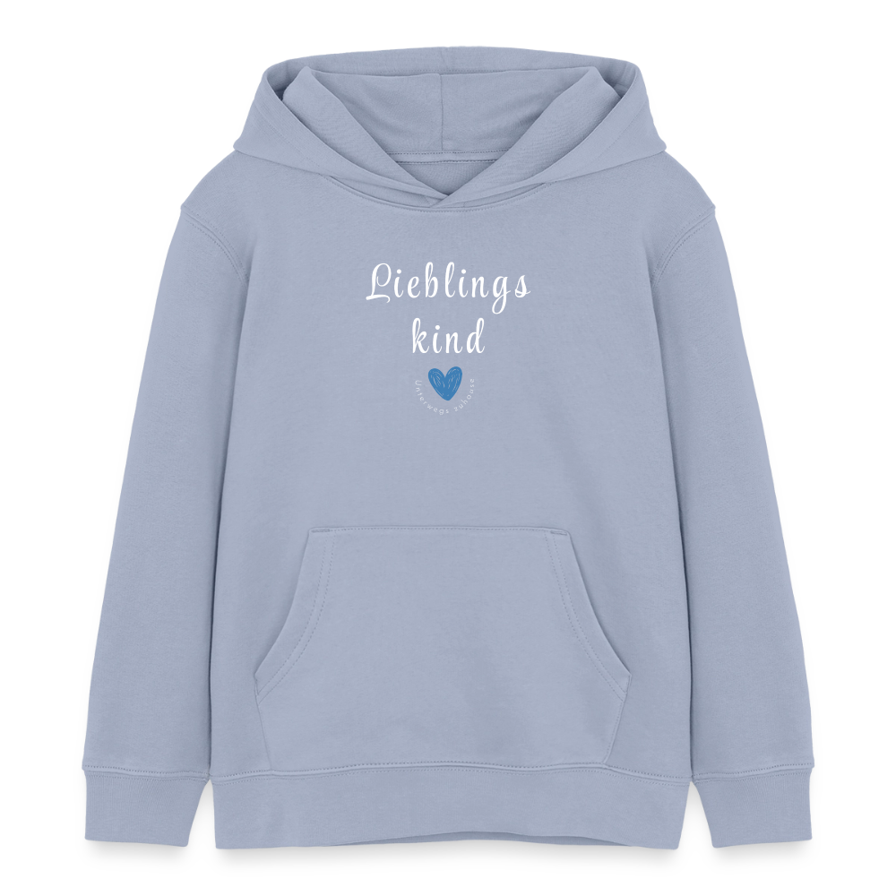 Kinderhoodie Lieblingskind – Kuscheliger Hoodie für Alltag & Freizeit - Lavendel-Violett