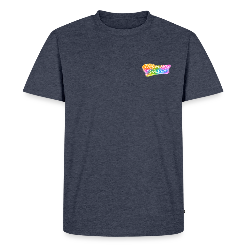 Herren Bio-T-Shirt If you cannot relax... – Wohnmobil, Camping & Vanlife - Jeansblau 