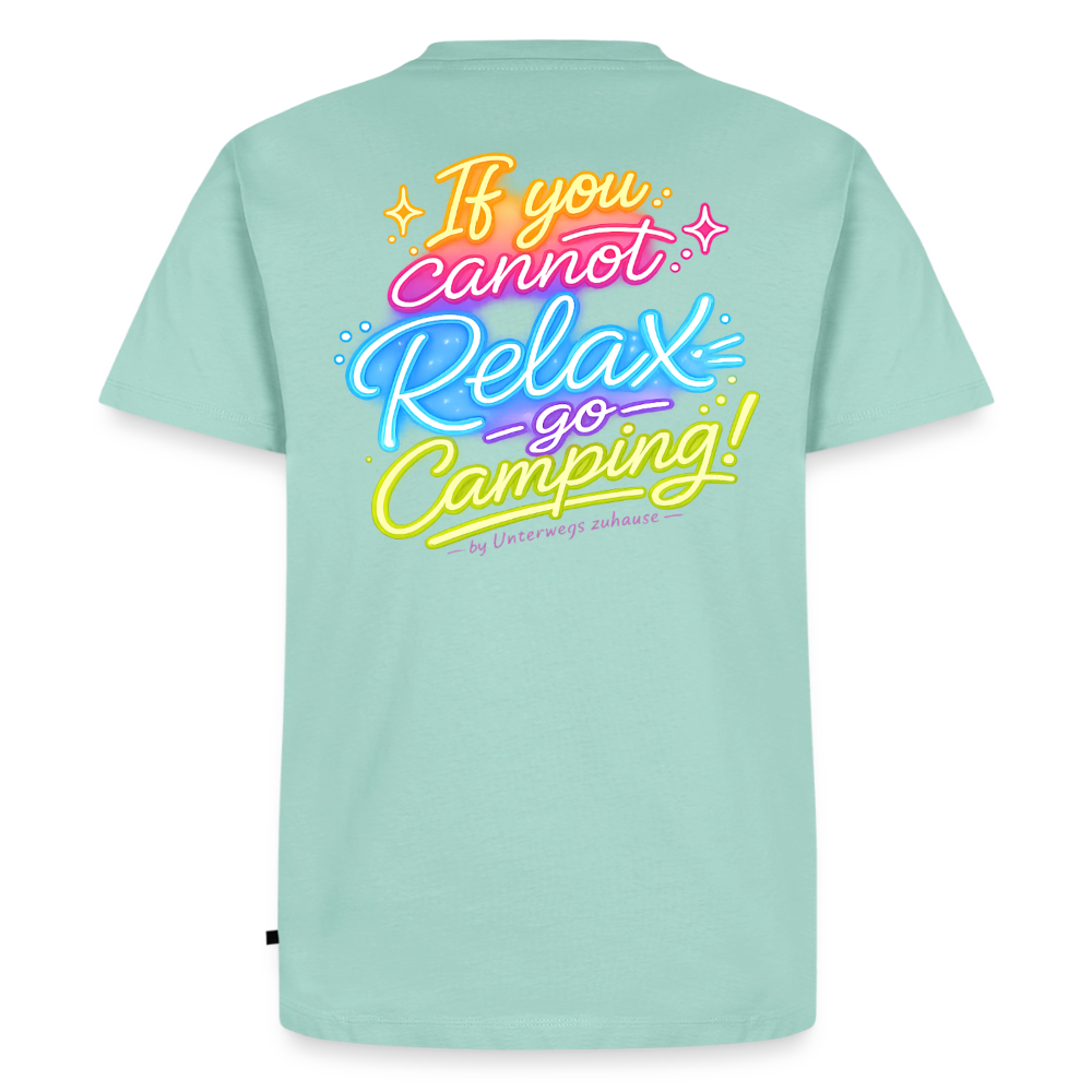 Herren Bio-T-Shirt If you cannot relax... – Wohnmobil, Camping & Vanlife - Mint 