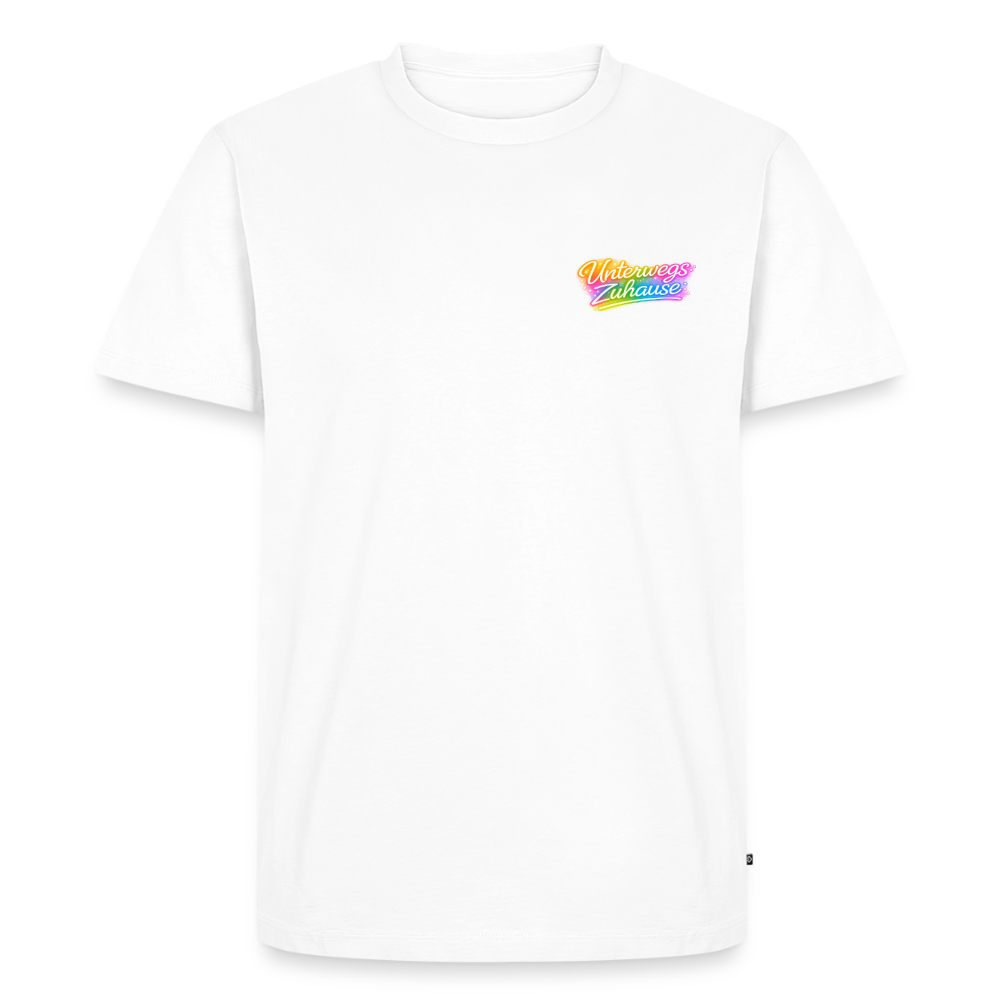 Herren Bio-T-Shirt If you cannot relax... – Wohnmobil, Camping & Vanlife - Weiß