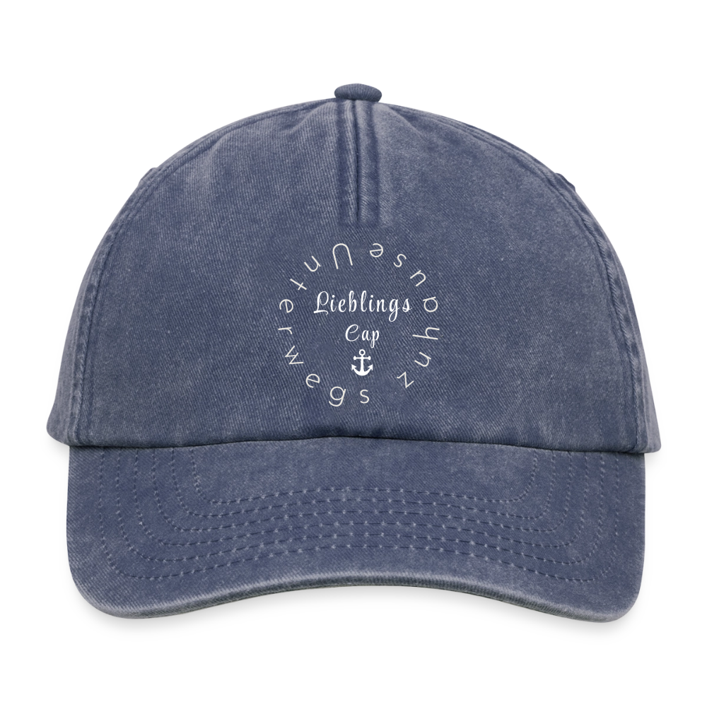 „LieblingsCap“ von Unterwegs zuhause – Dein Lieblingsgefühl zum Aufsetzen - Vintage Denim