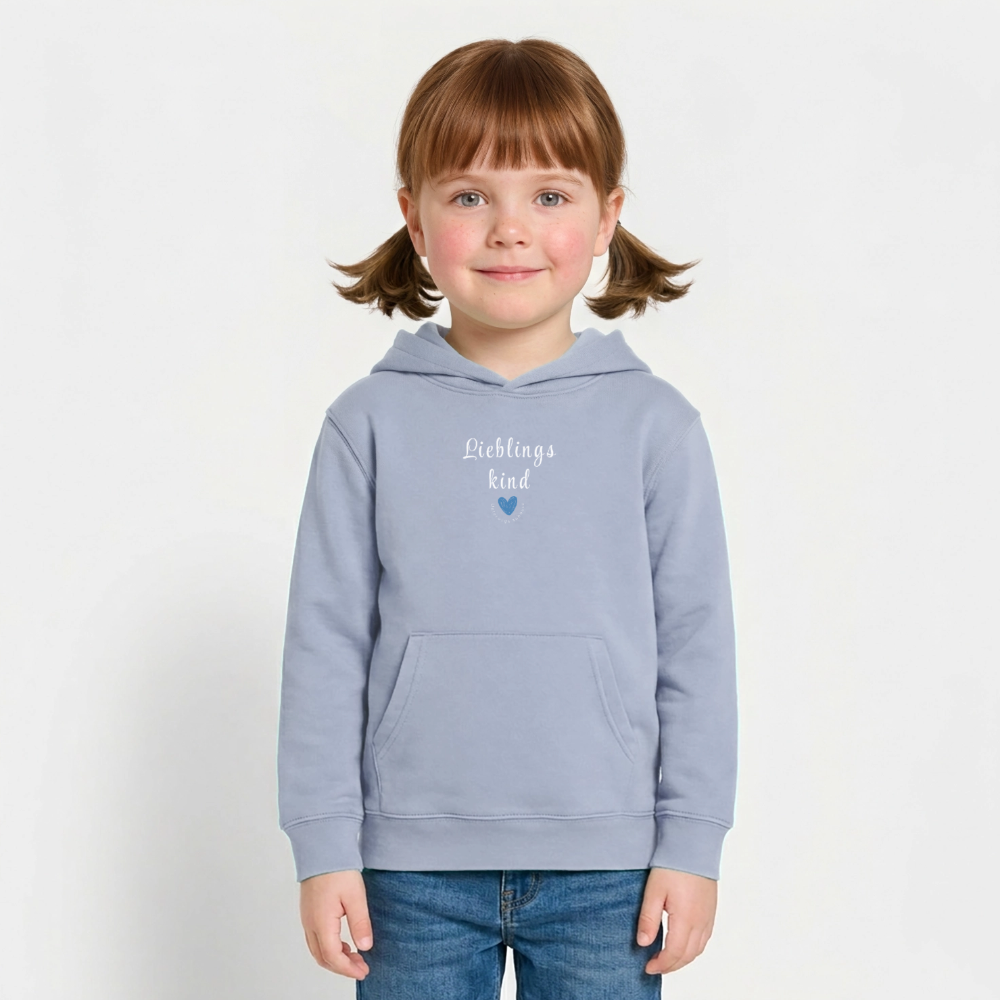 Kinderhoodie Lieblingskind – Kuscheliger Hoodie für Alltag & Freizeit - Lavendel-Violett
