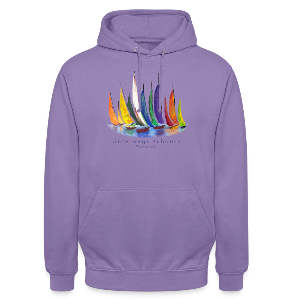 Unisex Hoodie – Urlaubsgefühl für jeden Tag - lavender