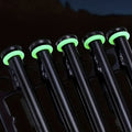 Leuchtende Zelthering-Ringe – Fluoreszierende Markierungsringe im 25er-Pack