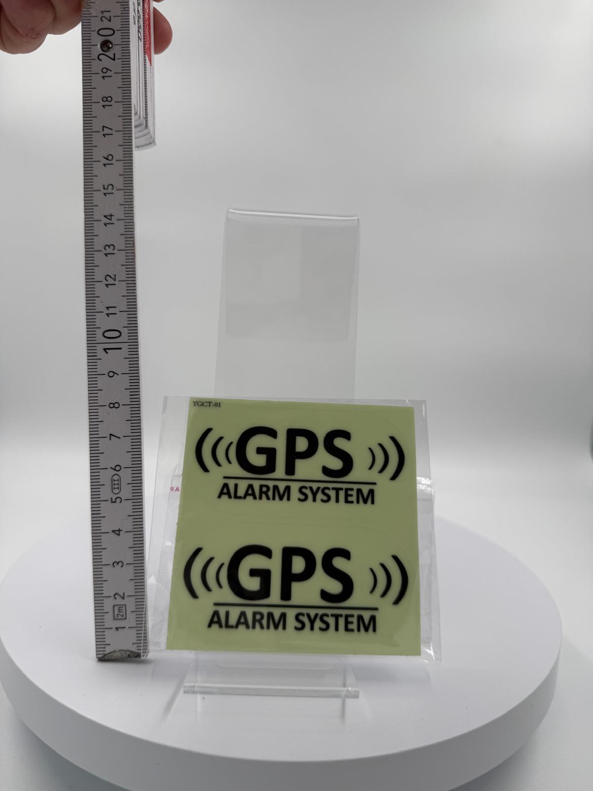 Diebstahlschutz: Fluoreszierende GPS-Aufkleber