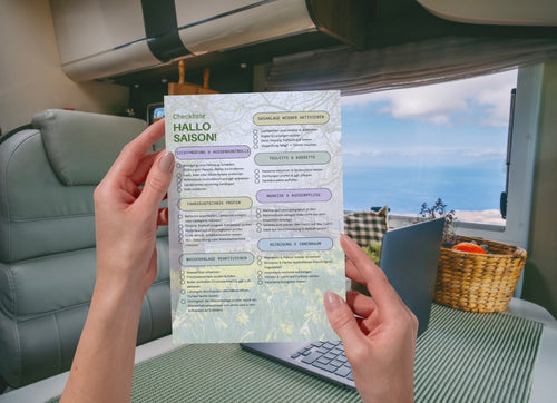 Checkliste "Hallo Saison" - Saisonstart ohne Pannen, dauerhaft, Din A4