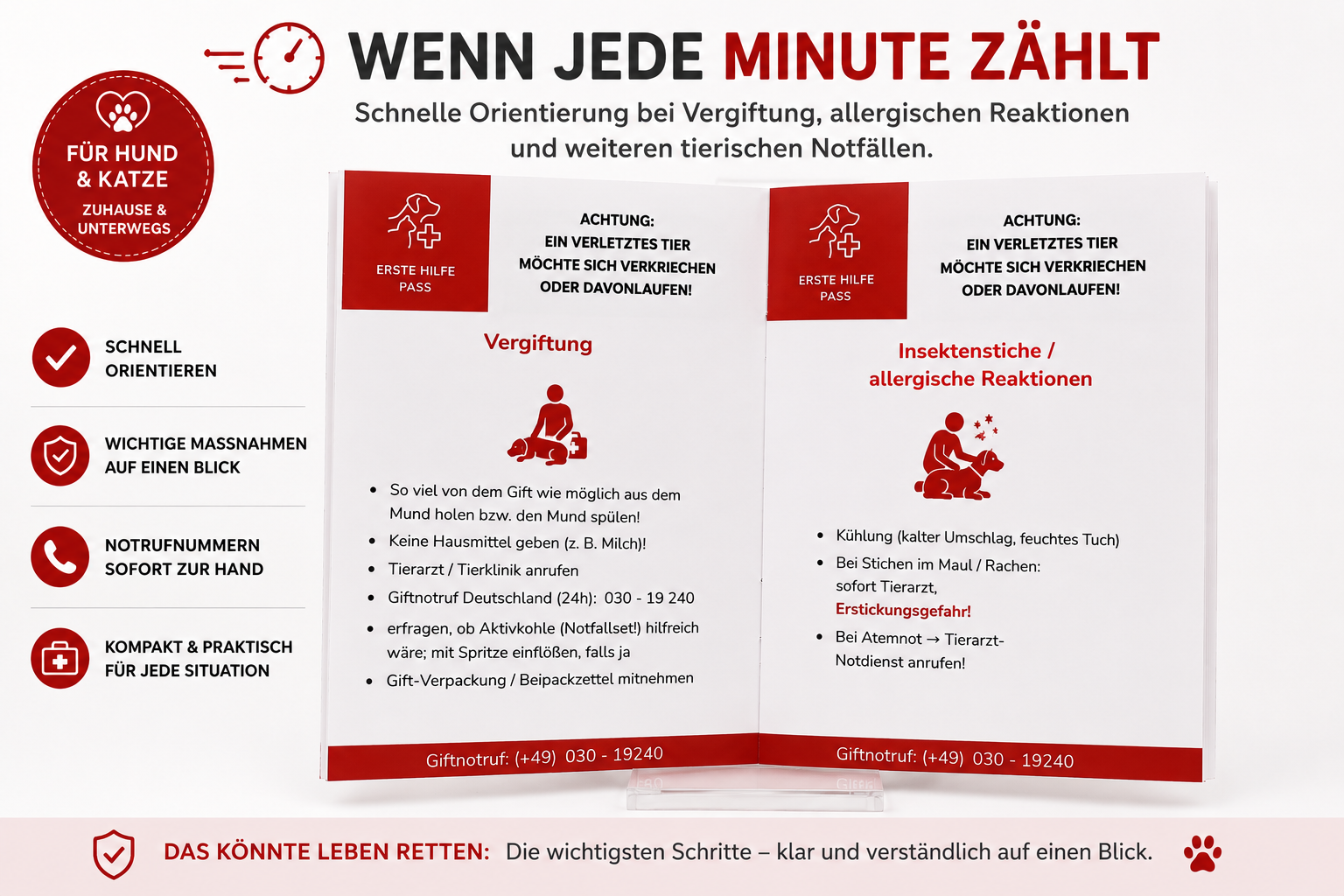 Haustier-SOS-Erste Hilfe-Pass