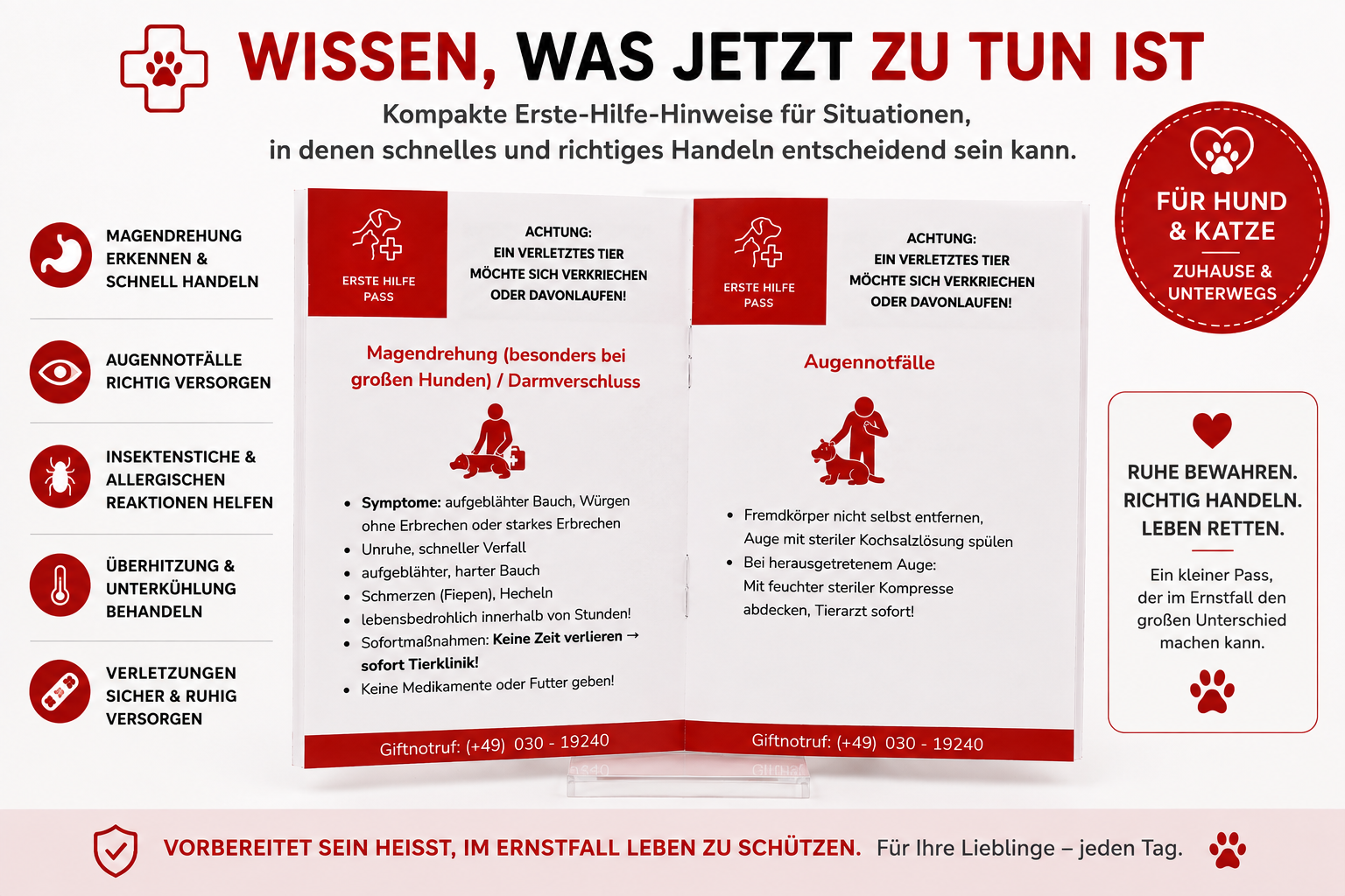 Haustier-SOS-Erste Hilfe-Pass