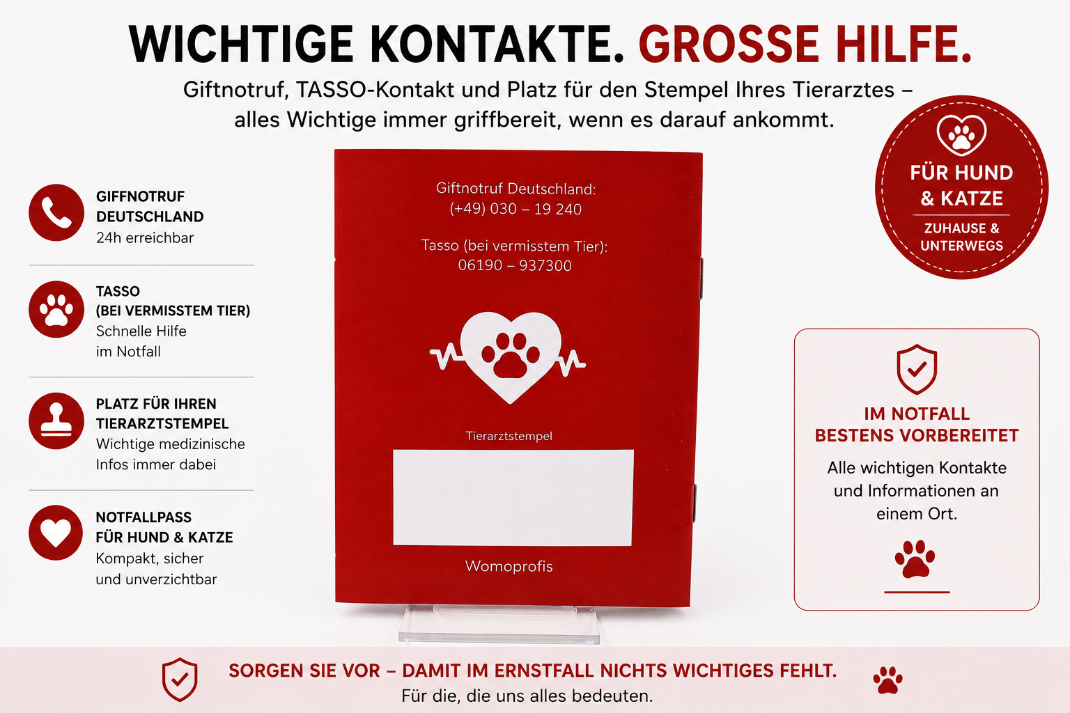 Haustier-SOS-Erste Hilfe-Pass