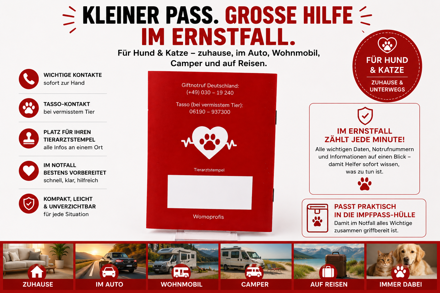 Haustier-SOS-Erste Hilfe-Pass
