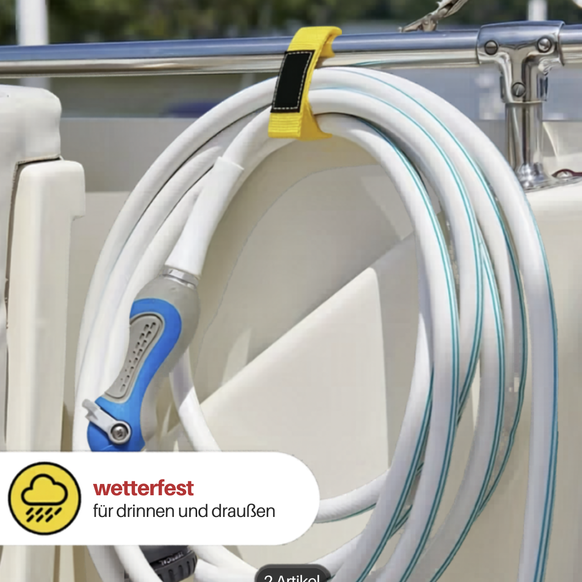 Verstellbare Klett-Aufbewahrungsriemen – Verstellbare Kabel- und Schlauchhalter im 2er-Set