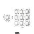 Lichtclips für Wohnmobil & Camping – Transparente Befestigungsclips im 27er-Set