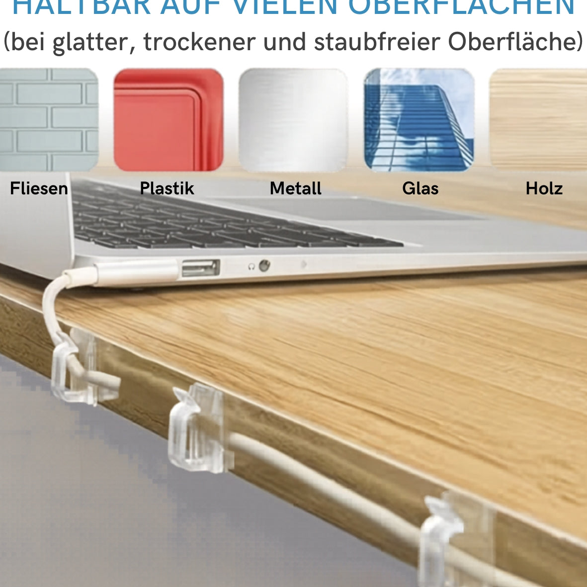 Lichtclips für Wohnmobil & Camping – Transparente Befestigungsclips im 27er-Set