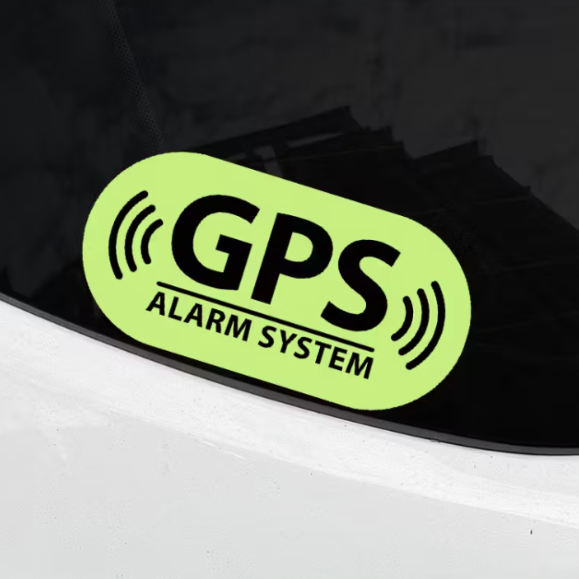Diebstahlschutz: Fluoreszierende GPS-Aufkleber