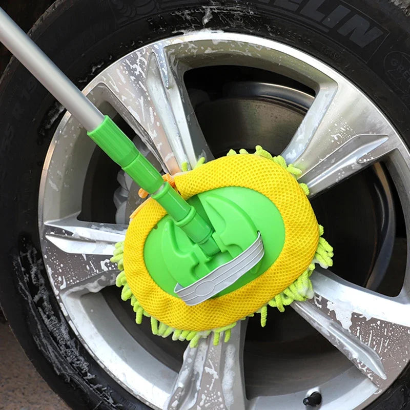 Chenille Waschbürste mit Teleskopstiel – Sanfte Fahrzeugreinigung für Wohnmobil &amp; Camper
