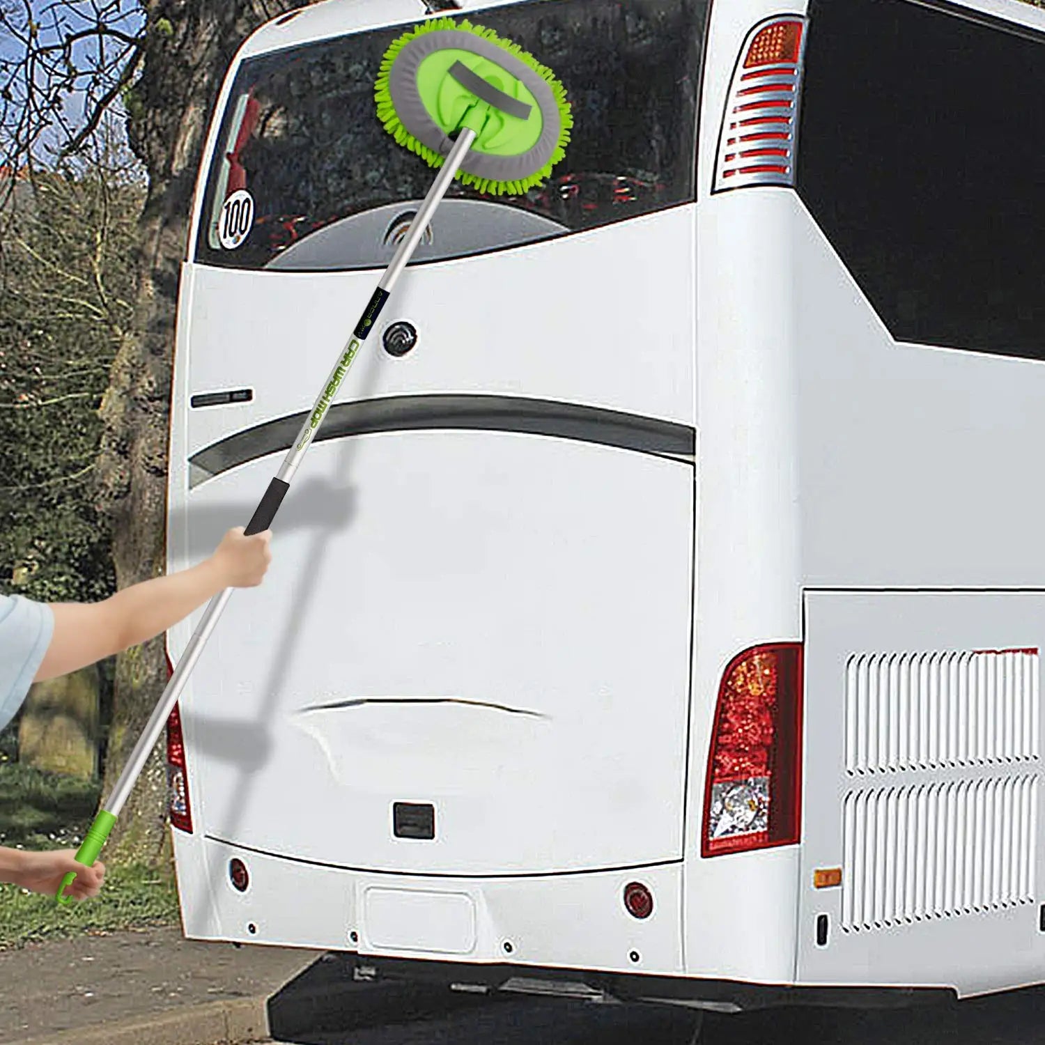 Chenille Waschbürste mit Teleskopstiel – Sanfte Fahrzeugreinigung für Wohnmobil &amp; Camper